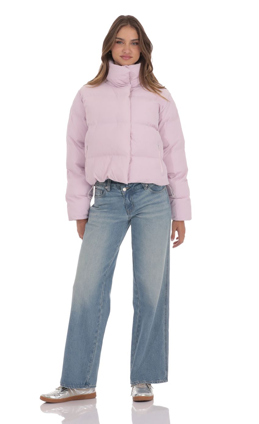 Product image for Puffer Jacket in Lilac