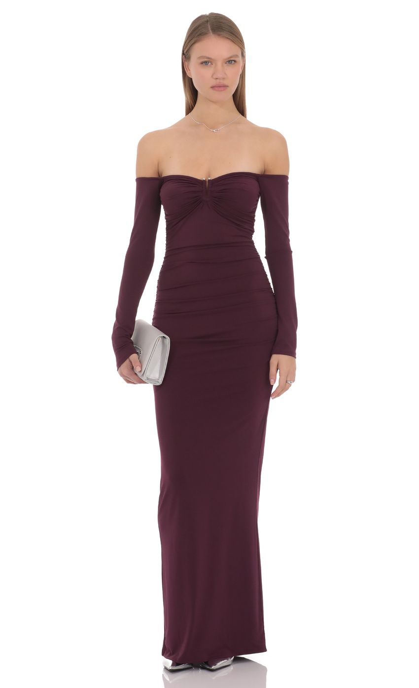 Product image for Eleanor Off-Shoulder Maxi Dress