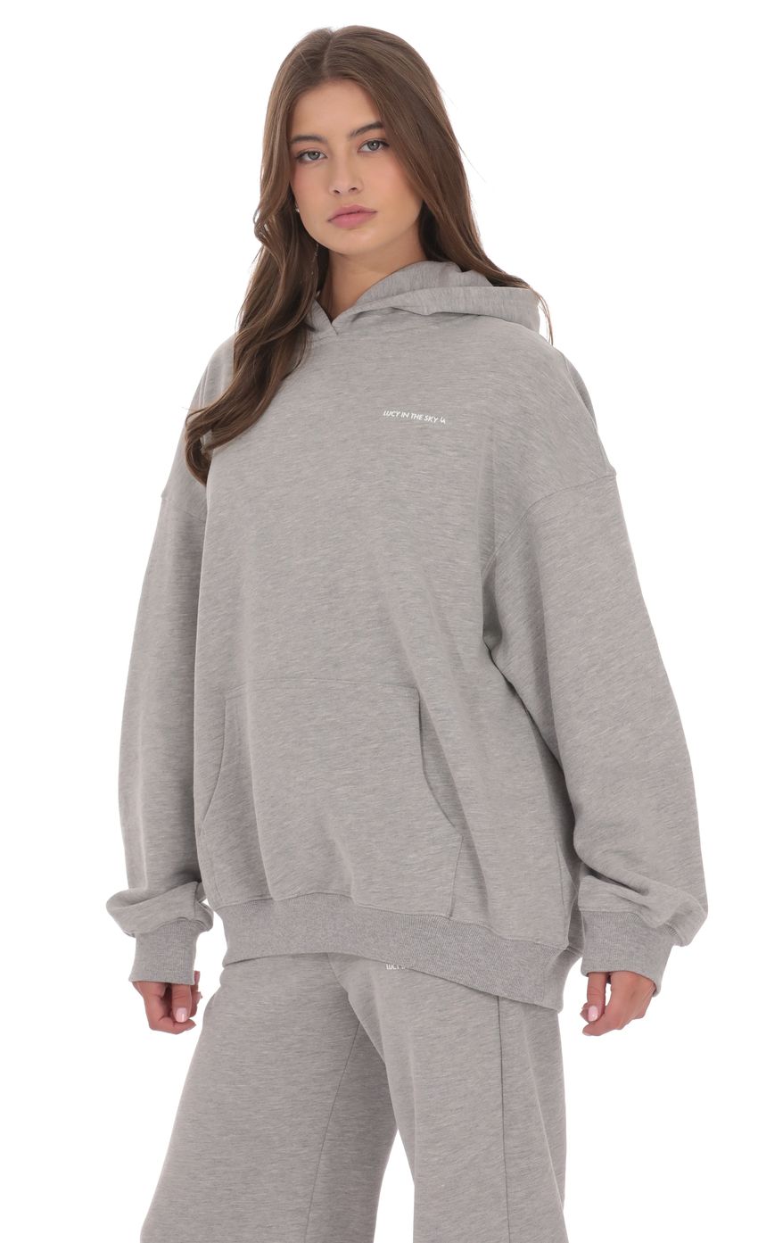 Изображение товара для Худи Lucy in the Sky в сером цвете