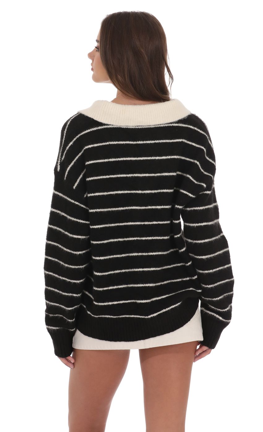 Изображение товара для Полосатый джемпер в стиле регби