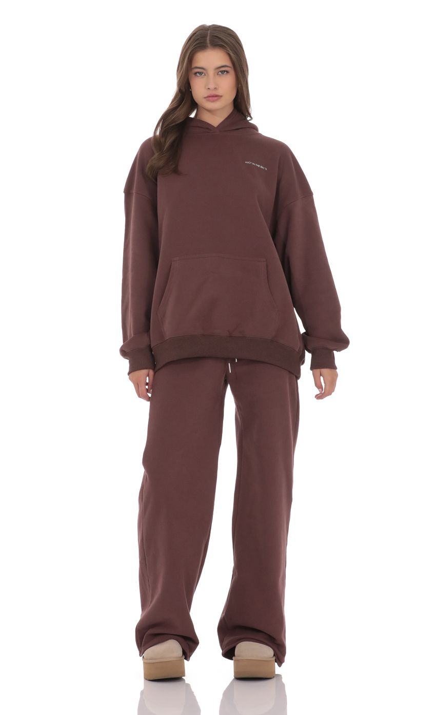 Изображение товара для Худи Lucy in the Sky в коричневом цвете