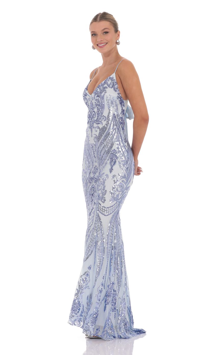 Picture Sequin Mermaid Dress in Blue. Source: https://media-img.lucyinthesky.com/data/product-media/850xAUTO/418815b1-36e2-483b-8323-cbf68c24646a.jpg