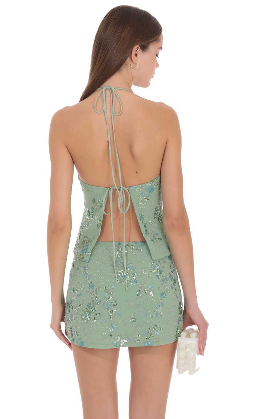 Product image for Mireya Embellished Halter Top