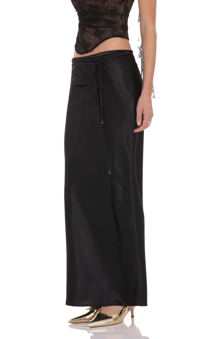 Product image for Paloma Satin Maxi Skirt