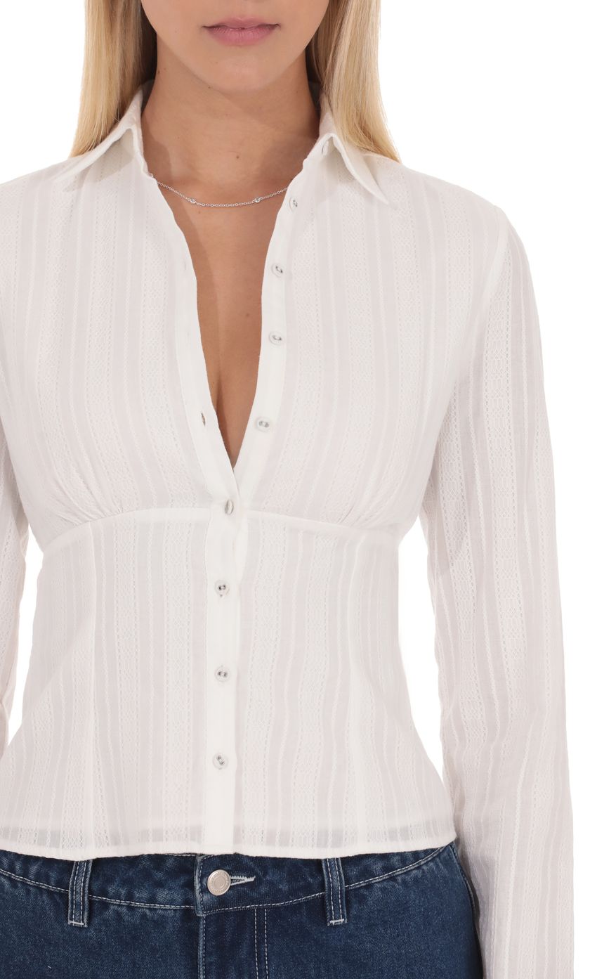 Product image for Mila Button Front Top