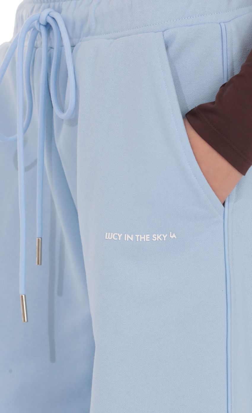 Изображение товара для Брюки из футера в синем цвете