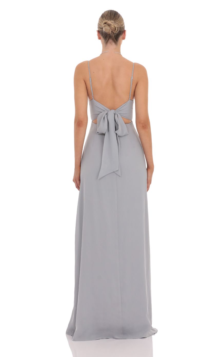 Picture Embroidered Floral Cutout Maxi Dress in Grey. Source: https://media-img.lucyinthesky.com/data/product-media/850xAUTO/50c5255e-af40-453f-b546-717f5961837c.jpg