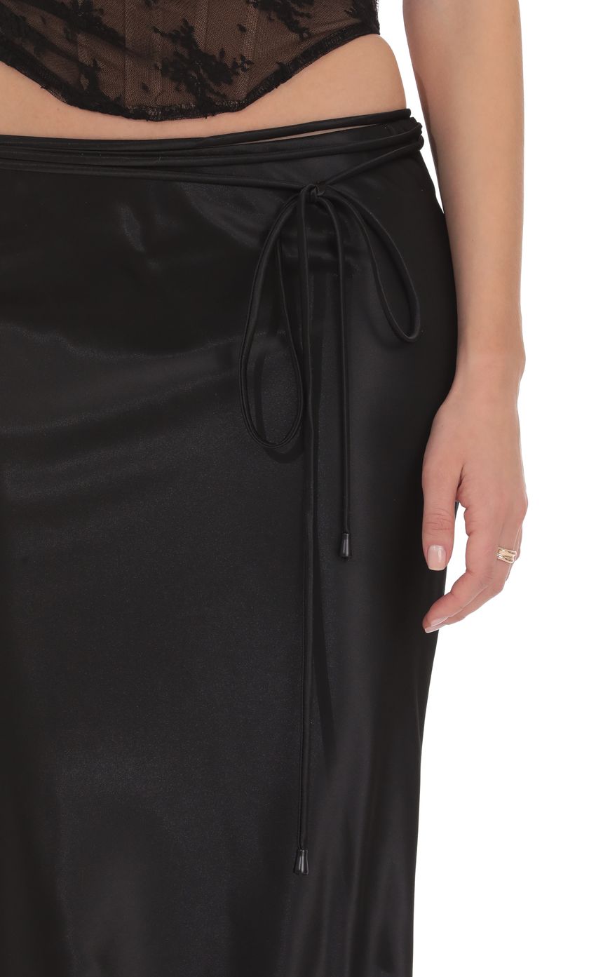 Product image for Paloma Satin Maxi Skirt