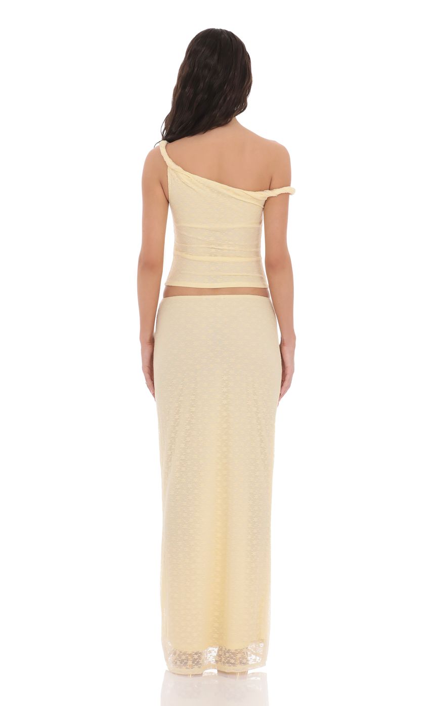 Picture Lace Off Shoulder Two Piece Set in Yellow. Source: https://media-img.lucyinthesky.com/data/product-media/850xAUTO/546e2af9-86d6-42d8-9766-56f7158a8e21.jpg