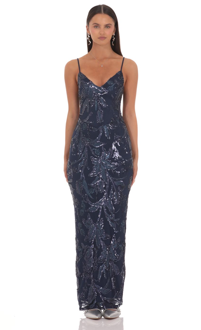 Product image for Gabriella Sequin Maxi Dress