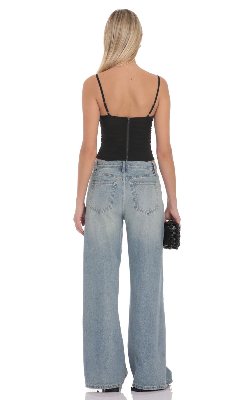 Product image for Avelyn Mesh Corset Top