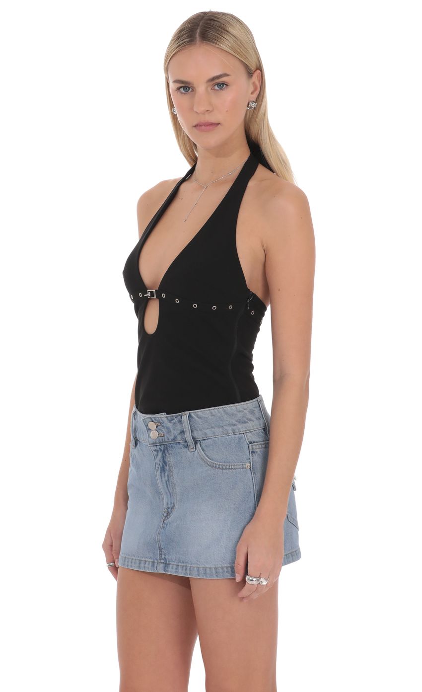 Product image for Valeria Denim Mini Skirt