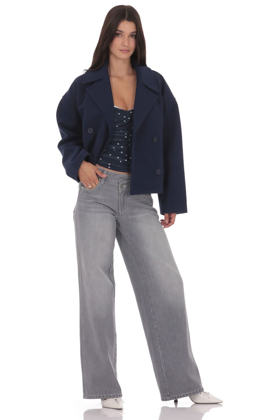 Изображение товара для Короткий двубортный тренч