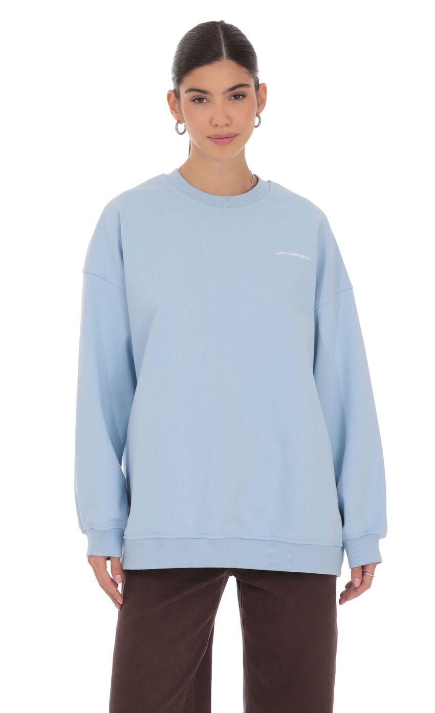 Изображение товара для Свитшот Lucy in the Sky в синем цвете