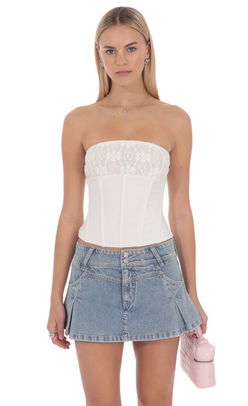 Product image for Nyelle Lace Corset Top