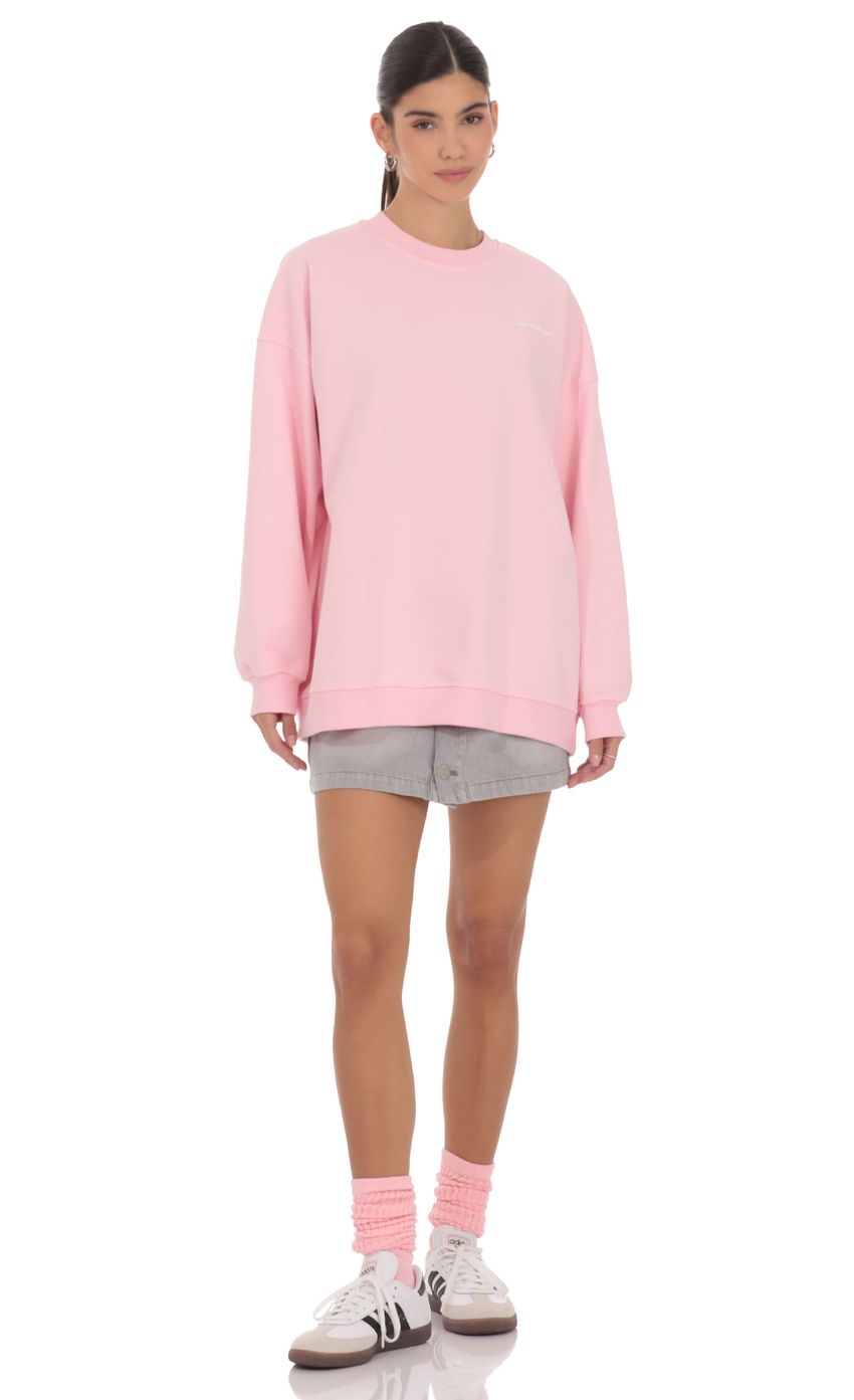 Изображение товара для Свитшот Lucy in the Sky в розовом цвете