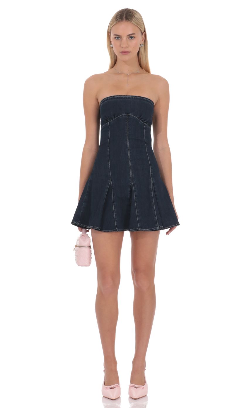 Product image for Rovelle Denim Mini Dress