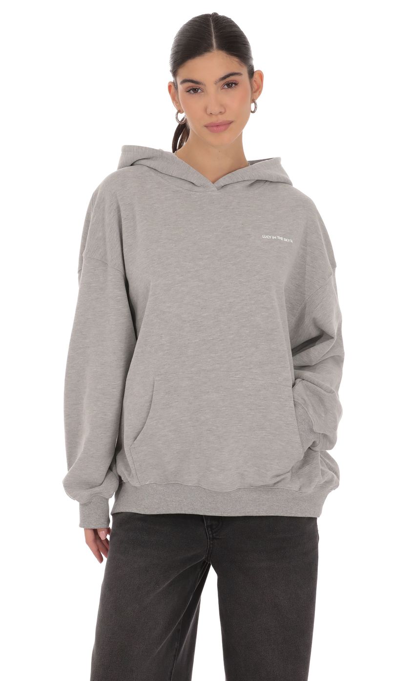 Изображение товара для Худи Lucy in the Sky в сером цвете