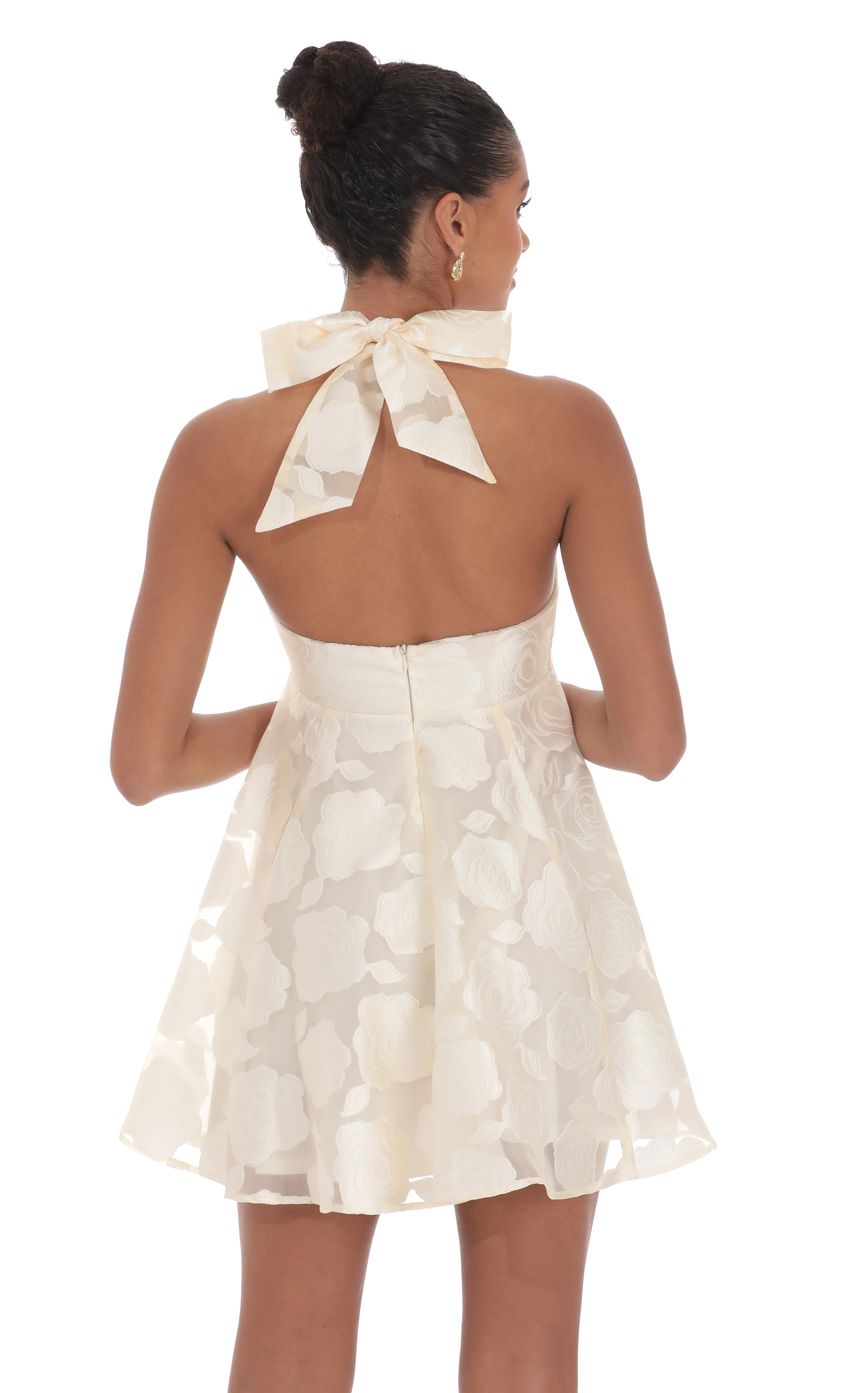 Picture Floral Flare Babydoll Dress in Cream. Source: https://media-img.lucyinthesky.com/data/product-media/850xAUTO/8a03d06a-f97d-4c44-9e69-9dd381e5a7b4.jpg