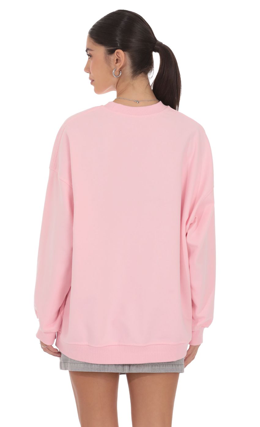 Изображение товара для Свитшот Lucy in the Sky в розовом цвете