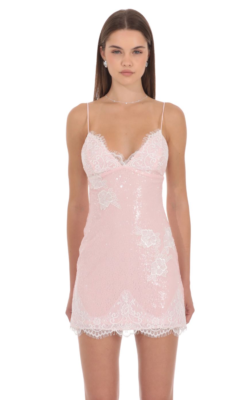 Product image for Jackie Embellished Mini Dress
