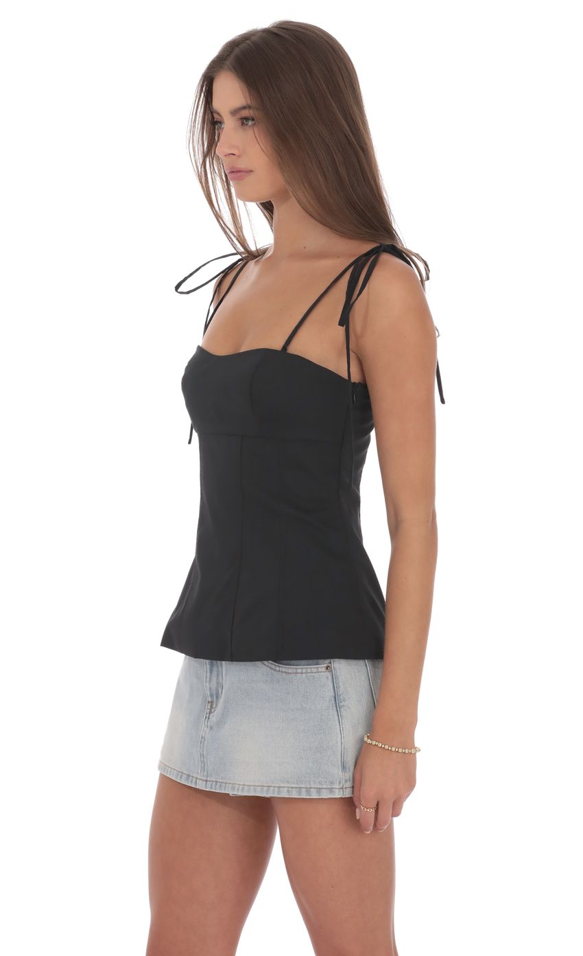 Product image for Flare Top in Black