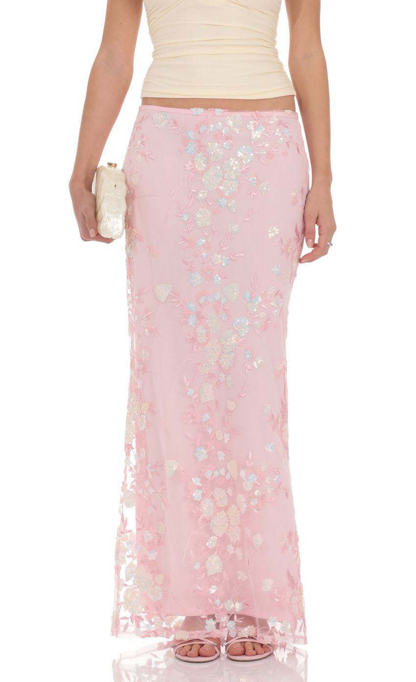 Product image for Makayla Embellished Maxi Skirt