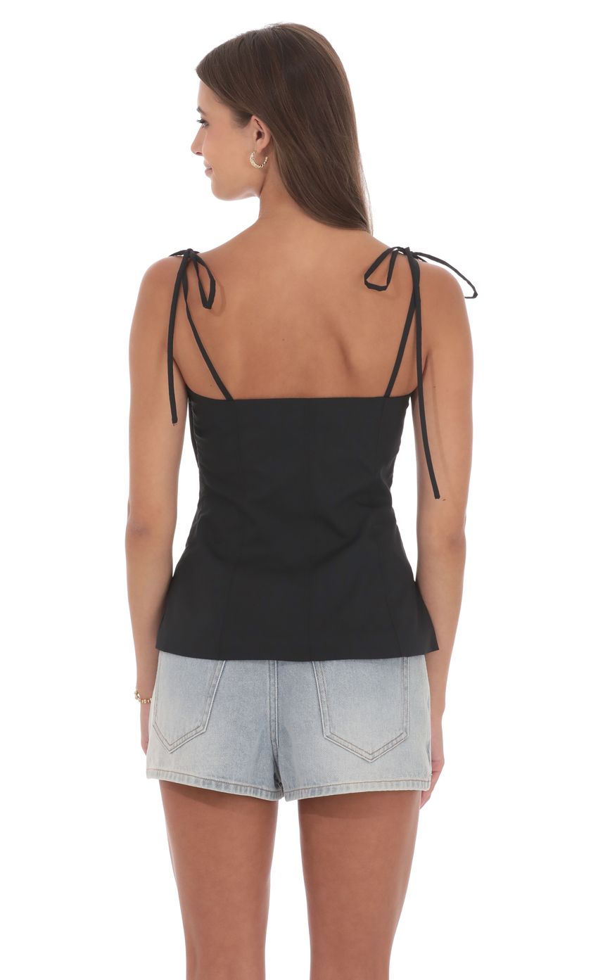 Product image for Flare Top in Black