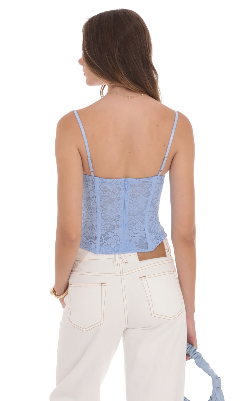 Picture Bow Lace Bustier in Blue. Source: https://media-img.lucyinthesky.com/data/product-media/850xAUTO/9837a276-34e4-4a73-b335-564320c0cd57.jpg