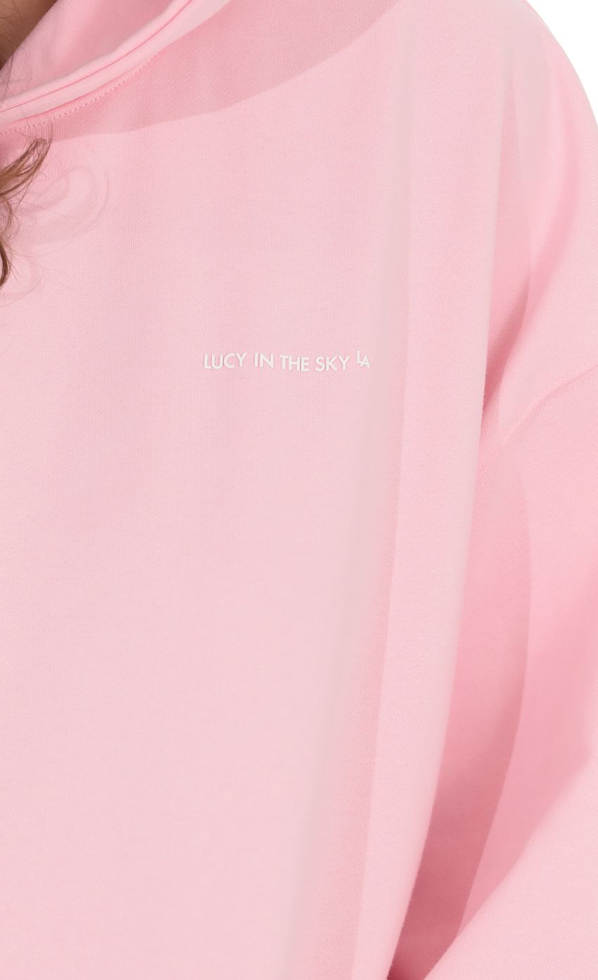 Product image for Los Angeles Print Hoodie in Pink
