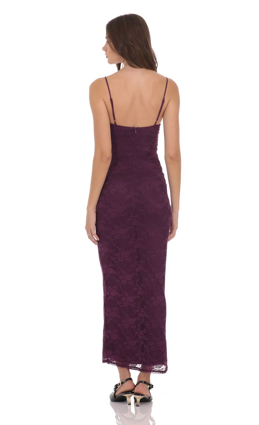 Product image for Contour Maxi Dress in Purple