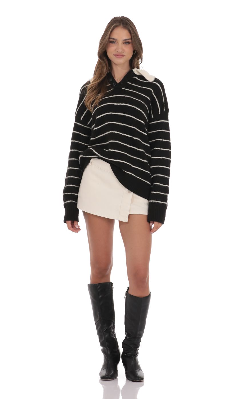 Изображение товара для Полосатый джемпер в стиле регби