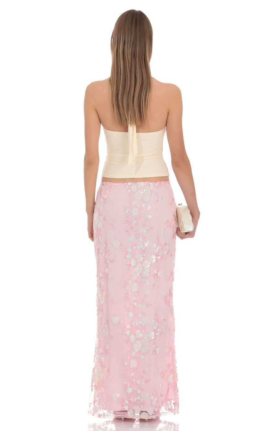 Product image for Makayla Embellished Maxi Skirt