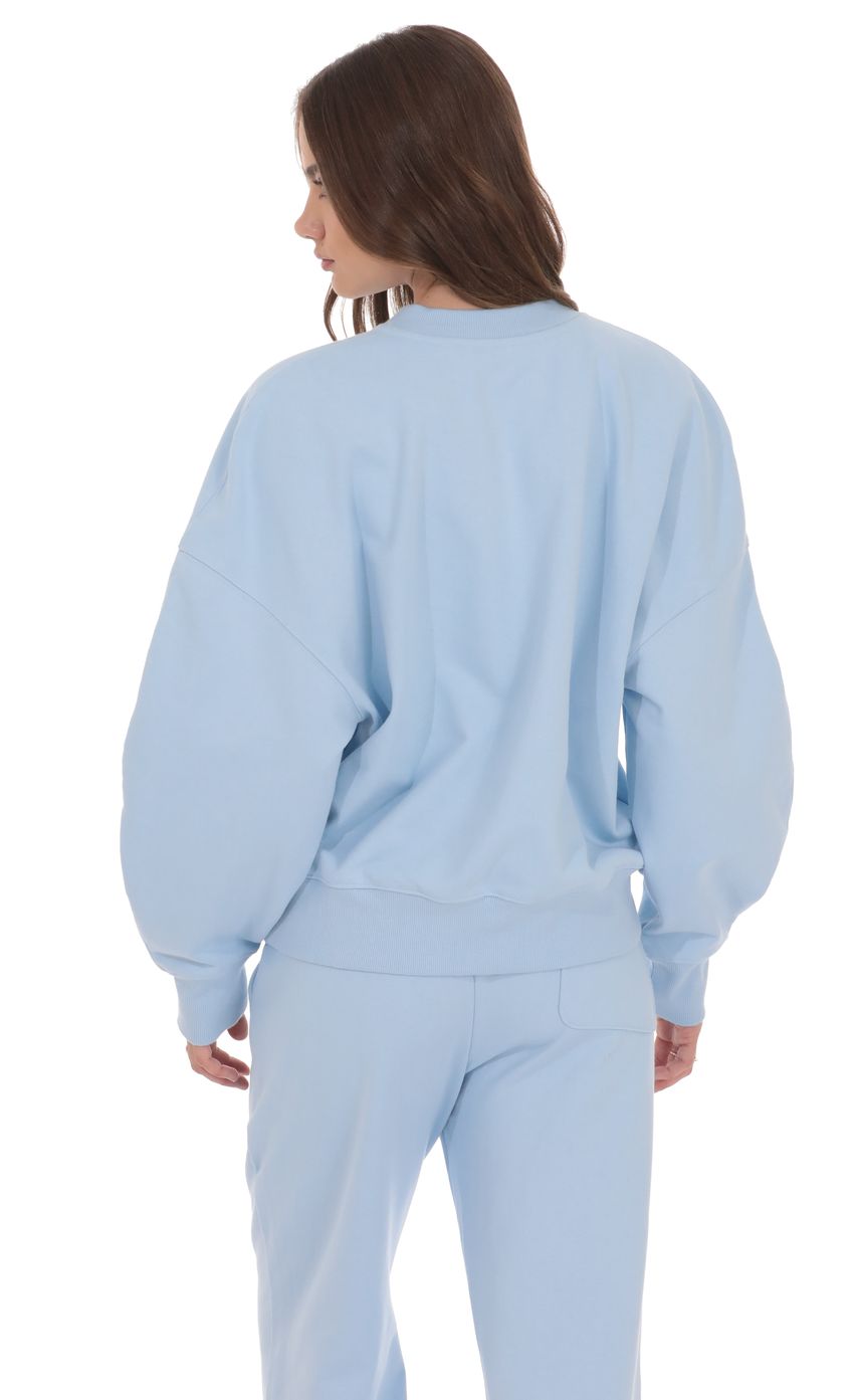 Изображение товара для Свитшот Lucy in the Sky в синем цвете