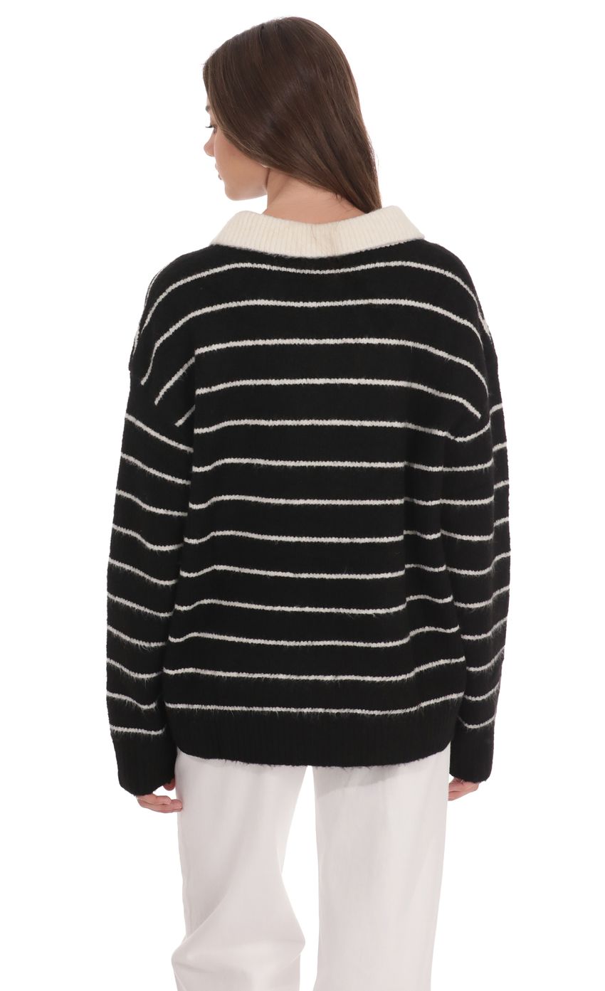 Изображение товара для Полосатый джемпер в стиле регби