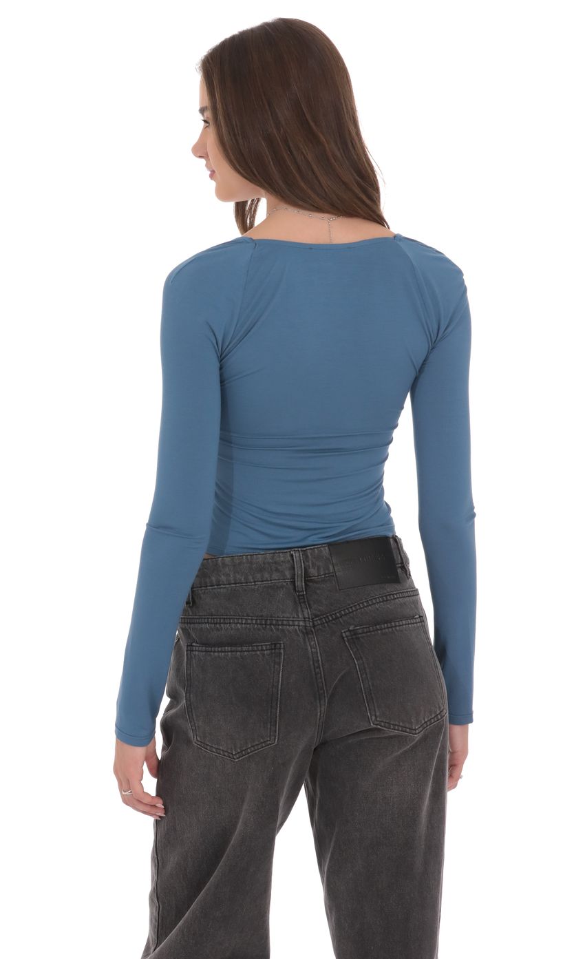 Изображение товара для Приталенный лонгслив