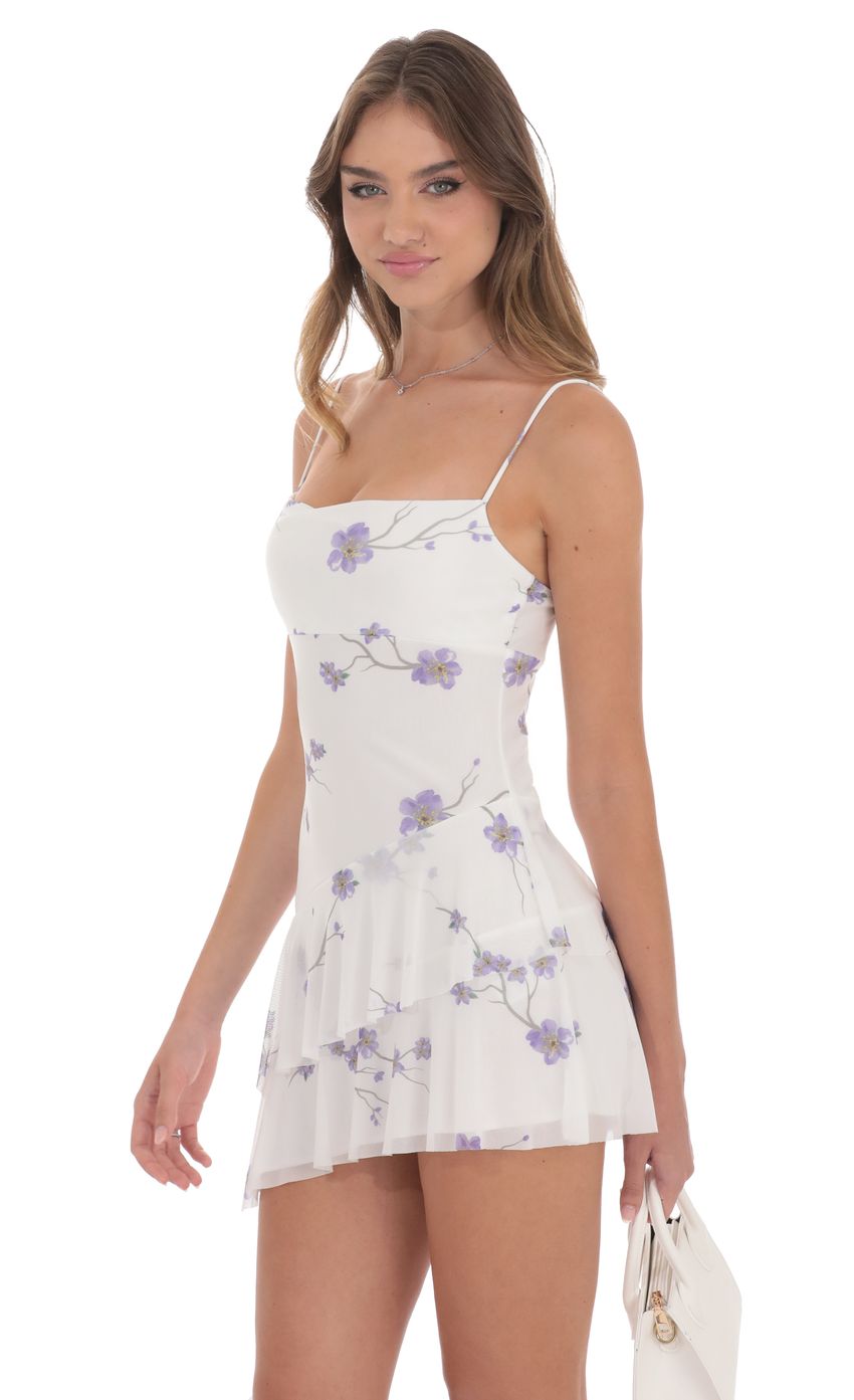 Picture Floral Mesh Tassel Dress in White. Source: https://media-img.lucyinthesky.com/data/product-media/850xAUTO/bbd968f2-148b-47d8-bf51-60a96202ec6d.jpg