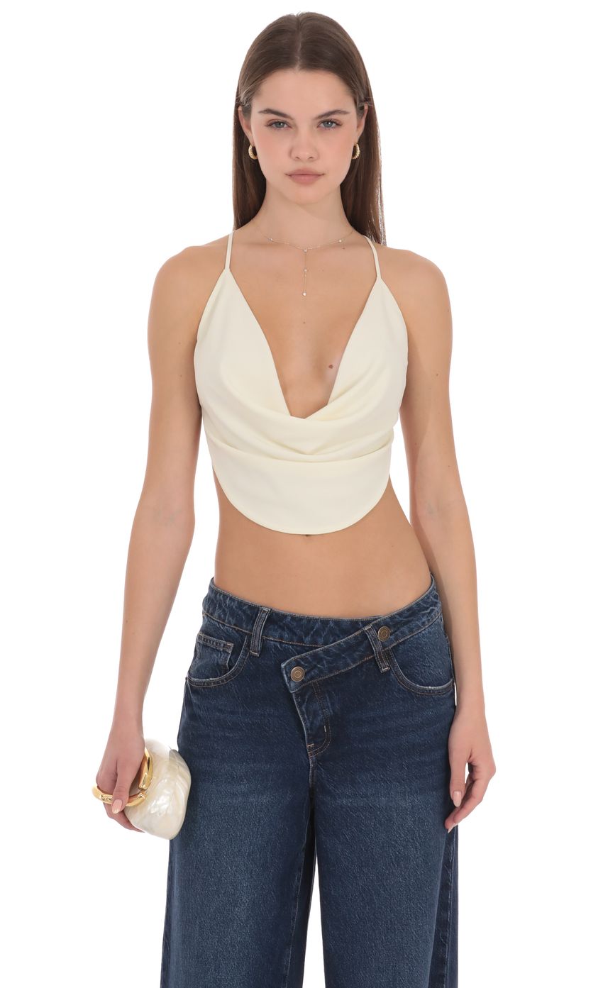 Product image for Elvion Drape Halter Top