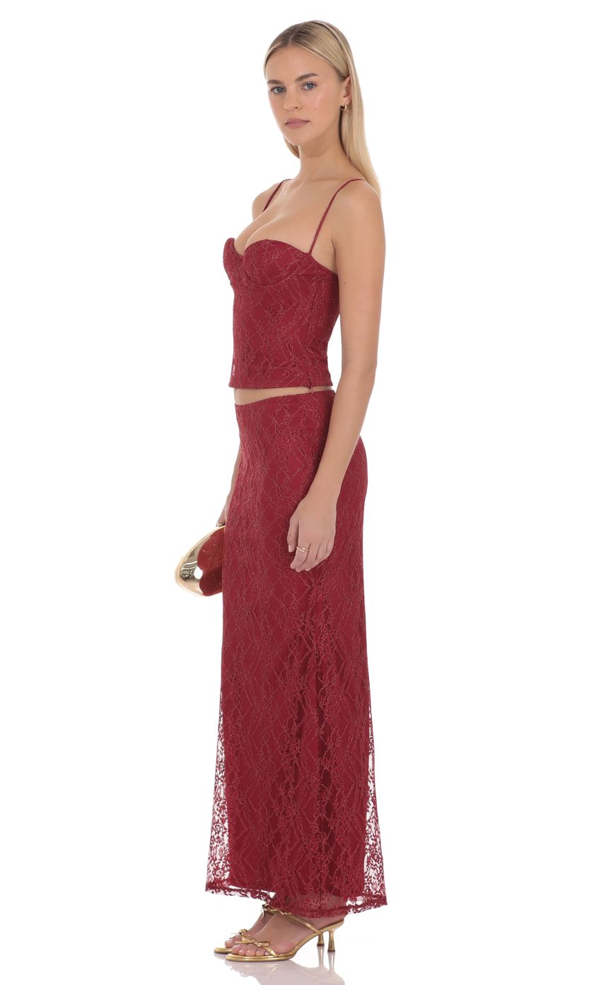 Product image for Arcella Lace Maxi Skirt