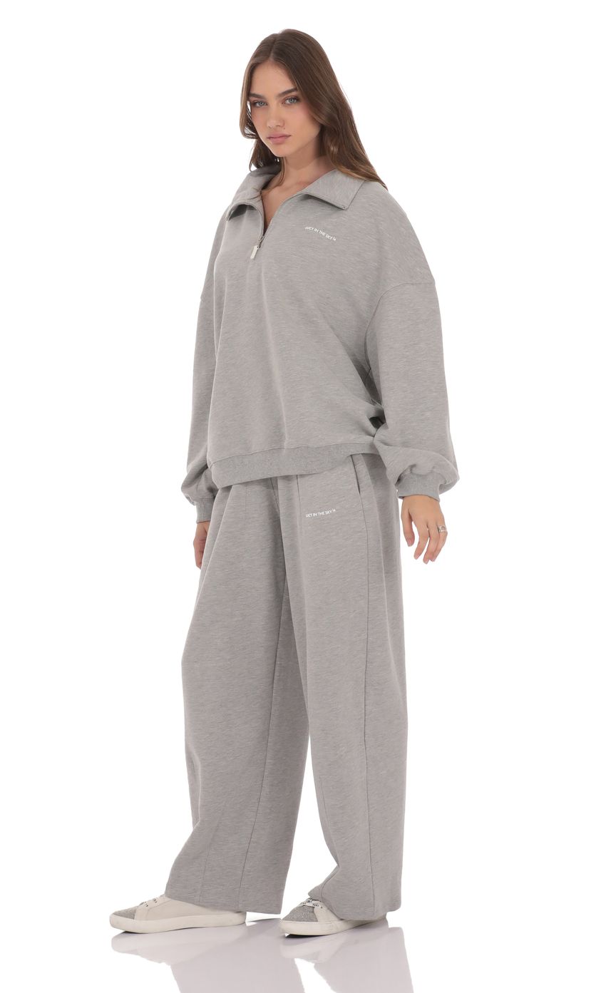 Изображение товара для Спортивные брюки в сером цвете