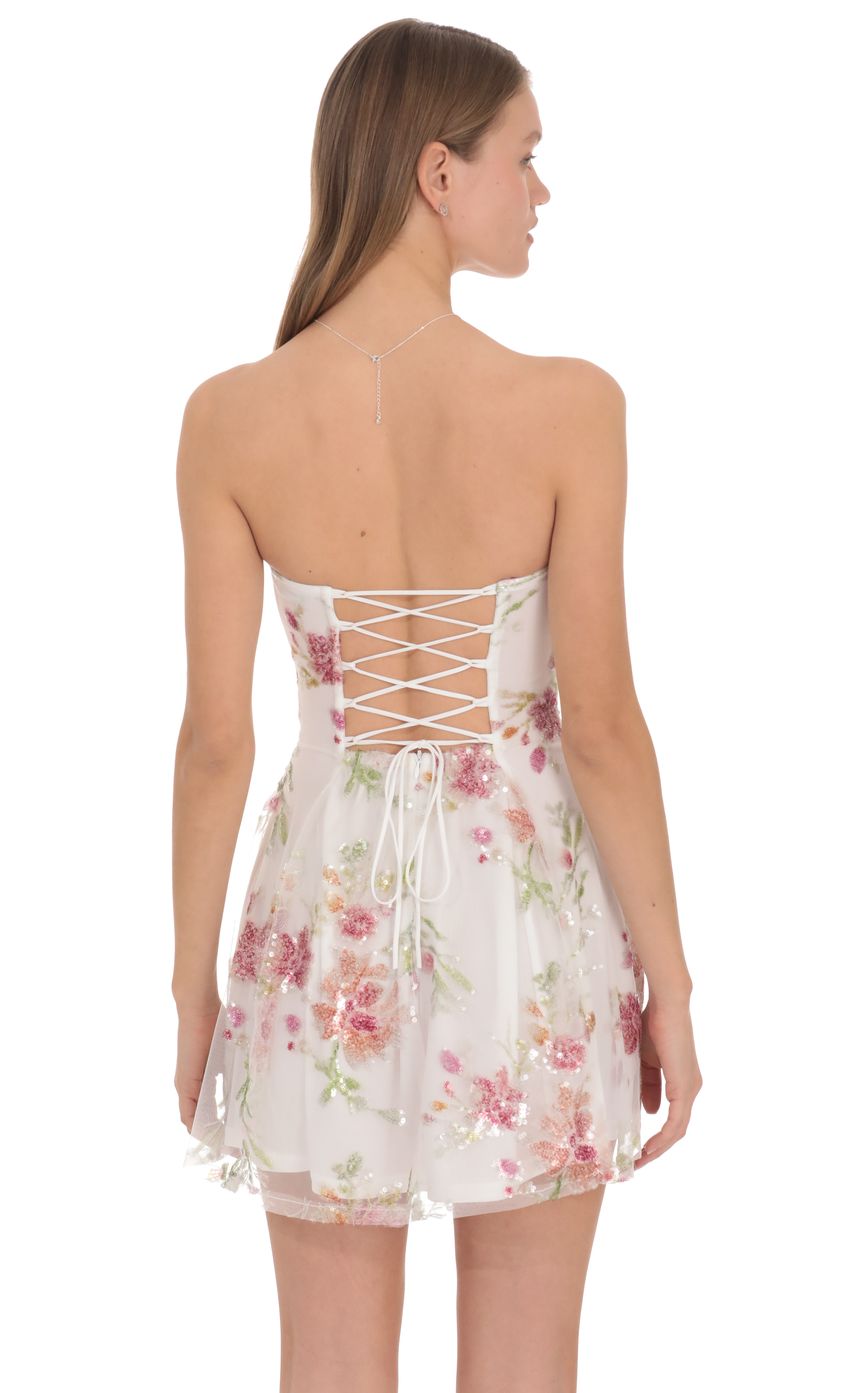 Product image for Melody Mini Dress in White