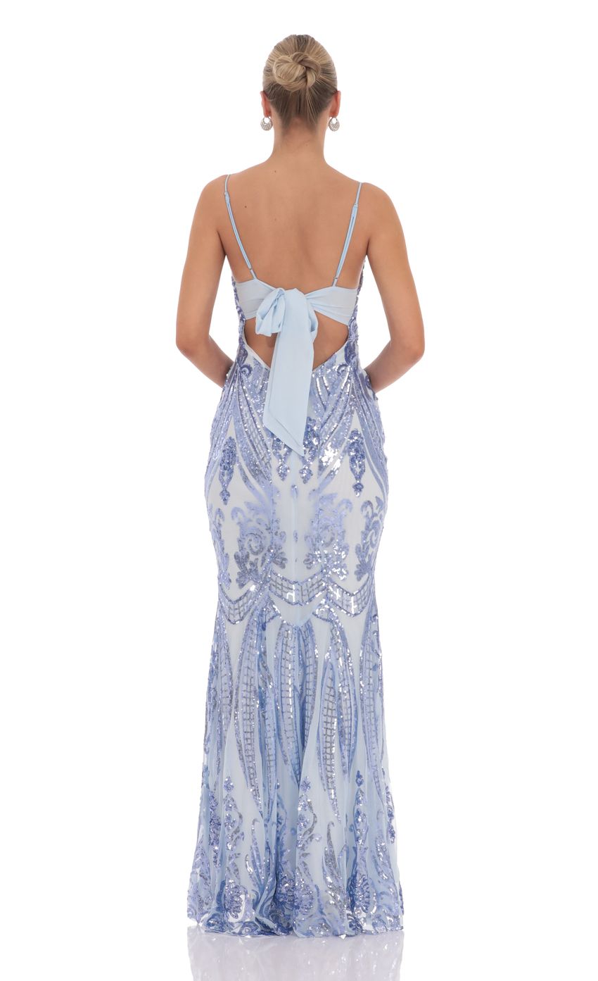 Picture Sequin Mermaid Dress in Blue. Source: https://media-img.lucyinthesky.com/data/product-media/850xAUTO/c849ffcf-37a2-445c-b31d-2387bf73f5da.jpg