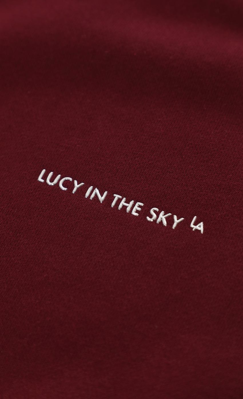 Изображение товара для Свитшот Lucy in the Sky в бордовом цвете