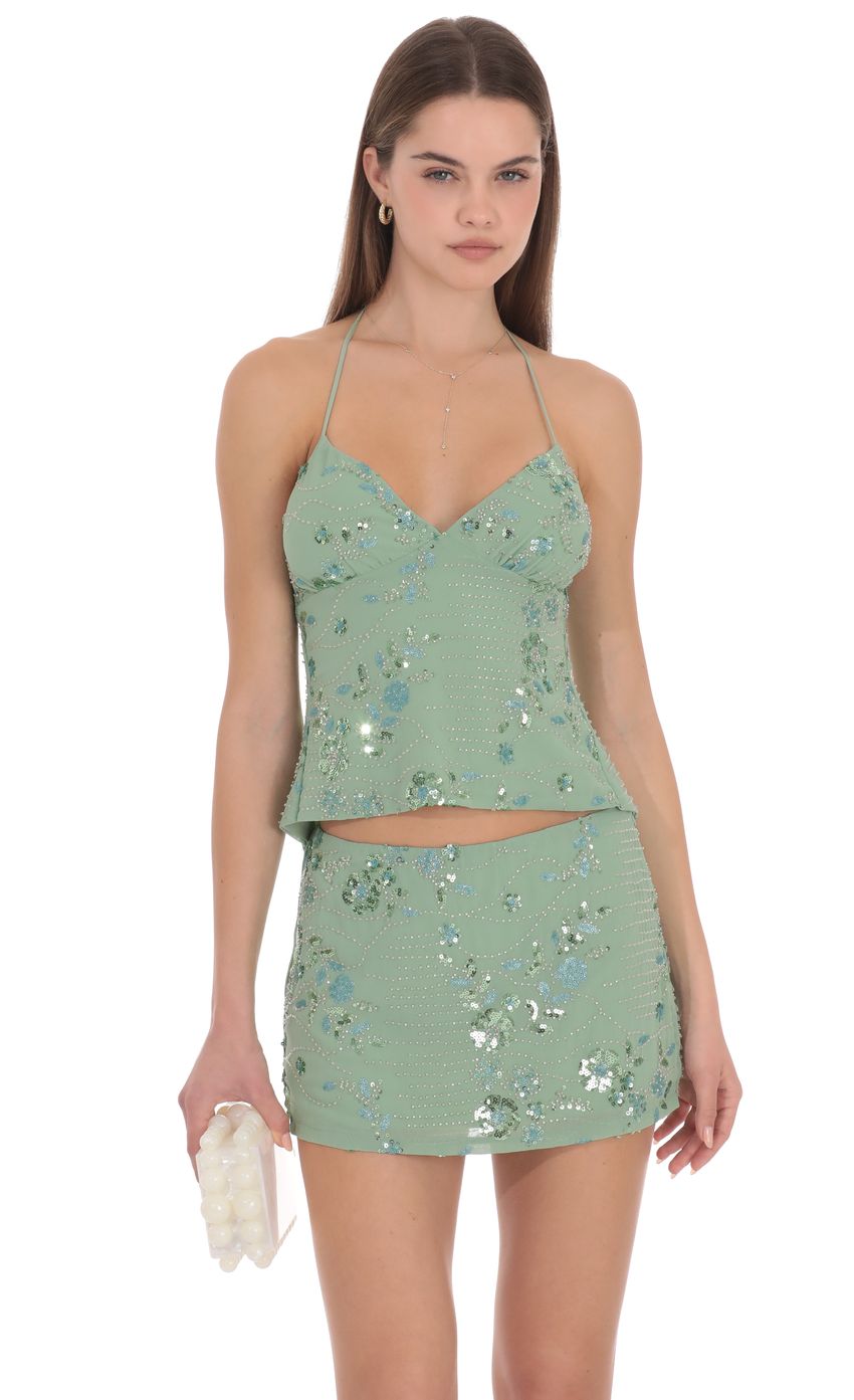 Product image for Mireya Embellished Mini Skirt