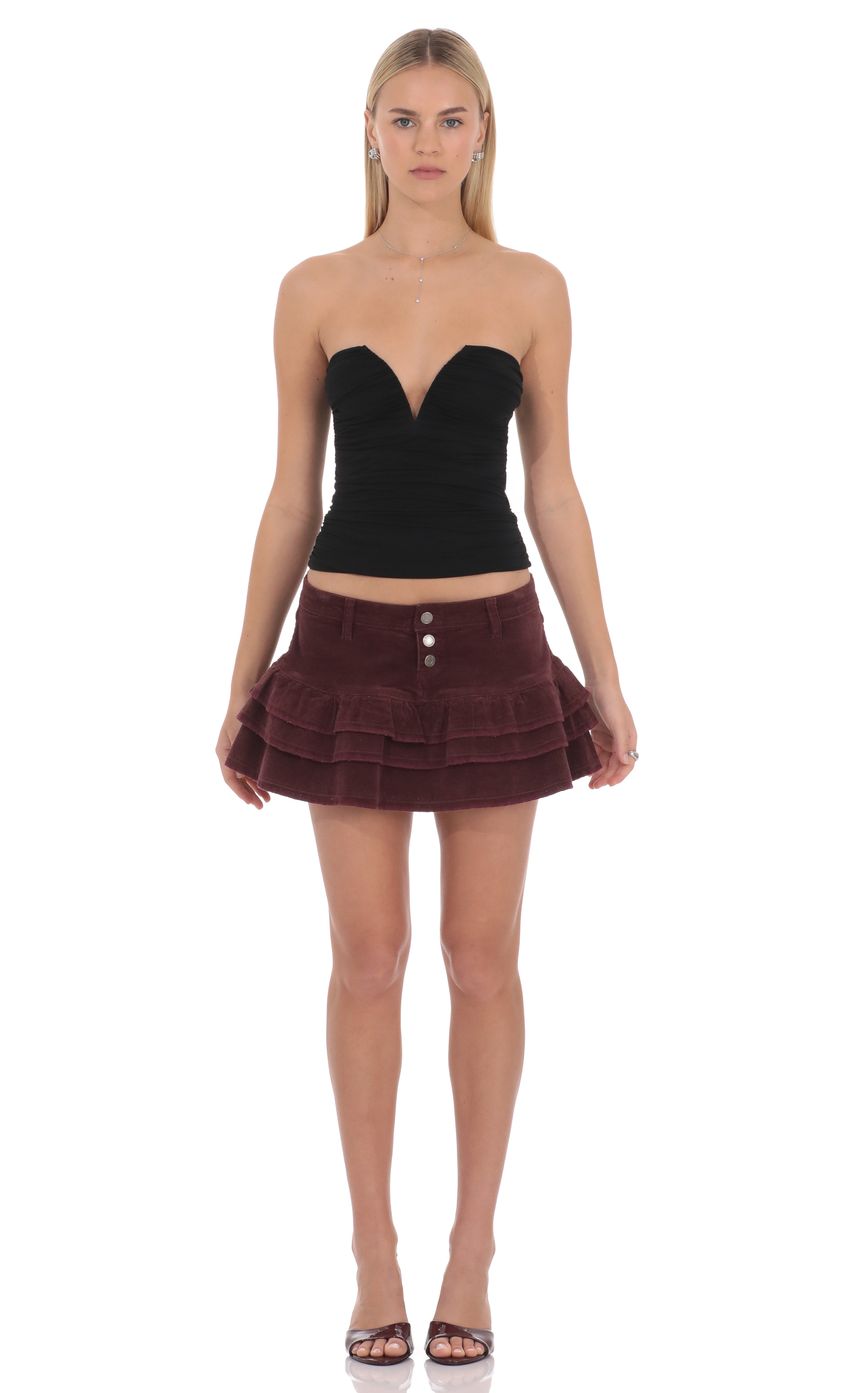 Product image for Maribel Tiered Mini Skirt