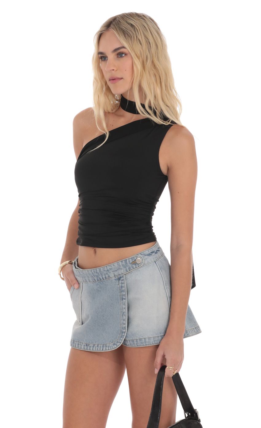Picture Denim Wrap Skort in Faded Blue. Source: https://media-img.lucyinthesky.com/data/product-media/850xAUTO/d037a26b-7a06-476c-bb61-b1f259f8f271.jpg