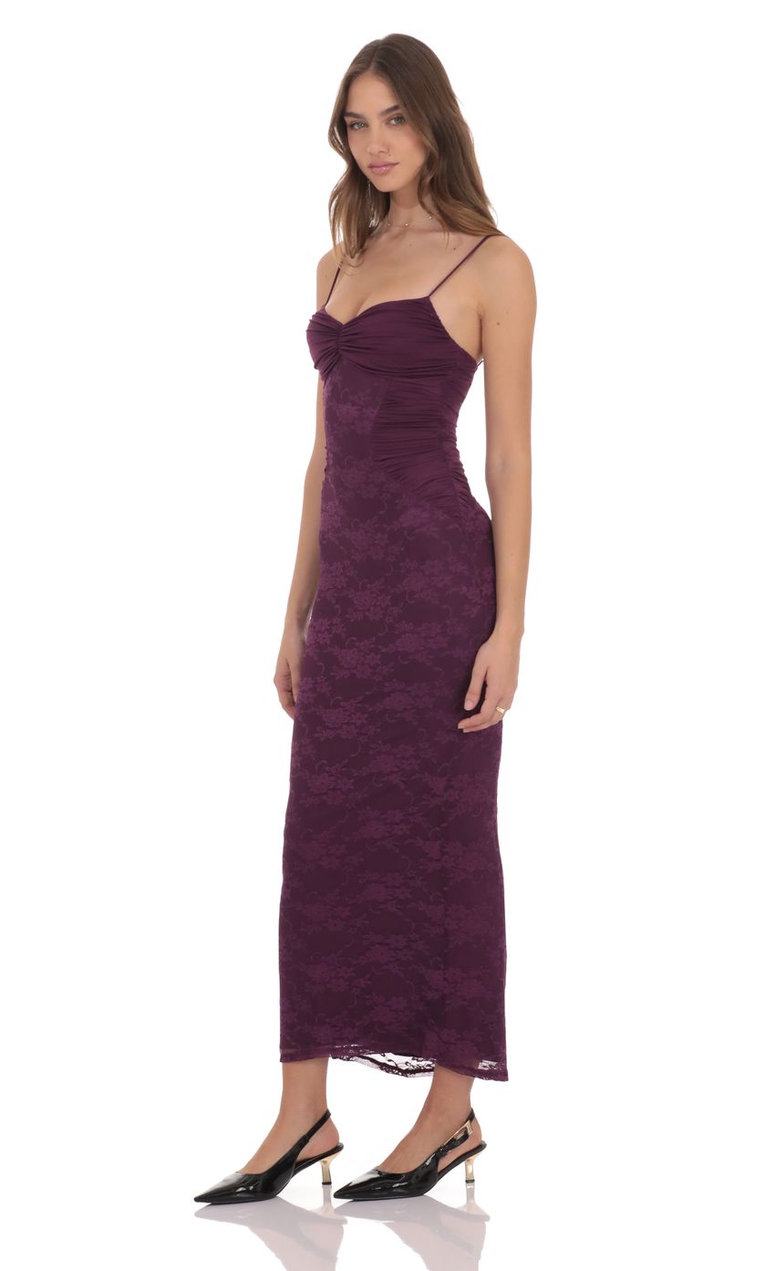 Product image for Contour Maxi Dress in Purple