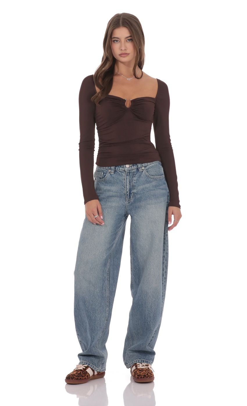 Изображение товара для Топ с квадратным вырезом