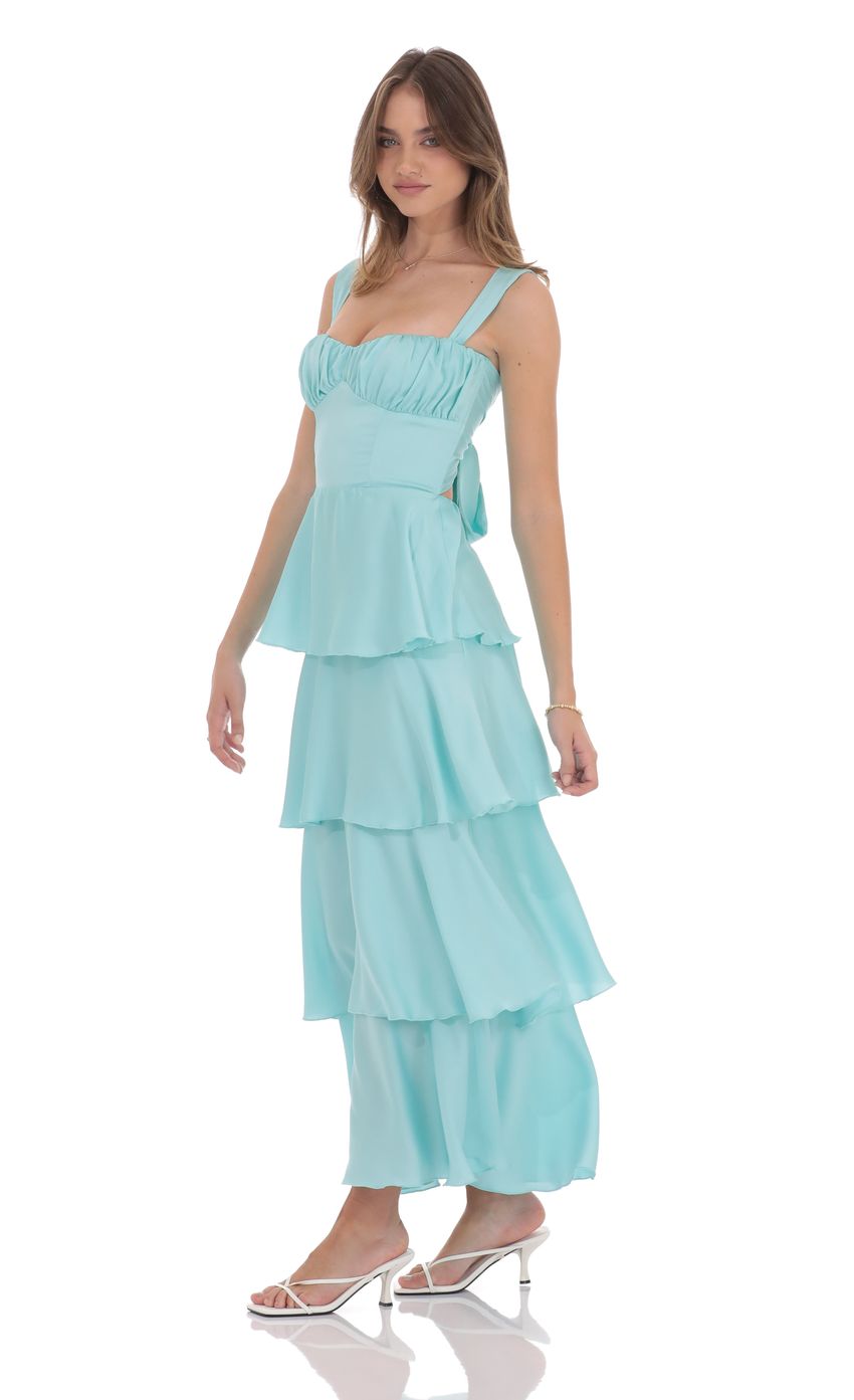 Picture Ruffle Maxi Dress in Aqua Blue. Source: https://media-img.lucyinthesky.com/data/product-media/850xAUTO/d8c88df7-2076-4e1e-ad2a-b3d40cd3c575.jpg
