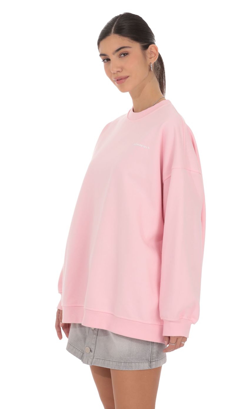 Изображение товара для Свитшот Lucy in the Sky в розовом цвете